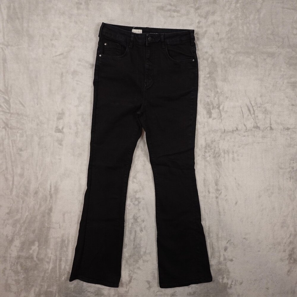 Pilcro Jeans The Icon High Rise Bootcut Women's‎ Size 30T Black Denim